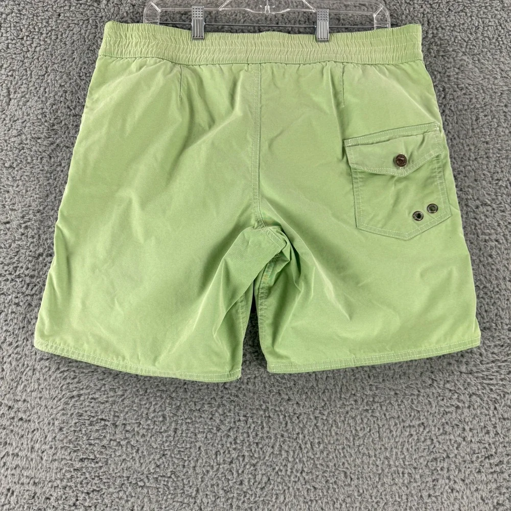 Polo‎ Ralph Lauren Swim Trunks Mens Medium Green 7.5